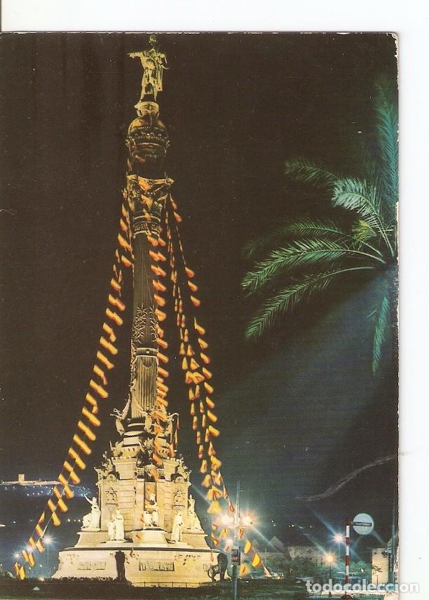 Postcards: Postal 023651 : Monumento a Colon - Barcelona - Varios