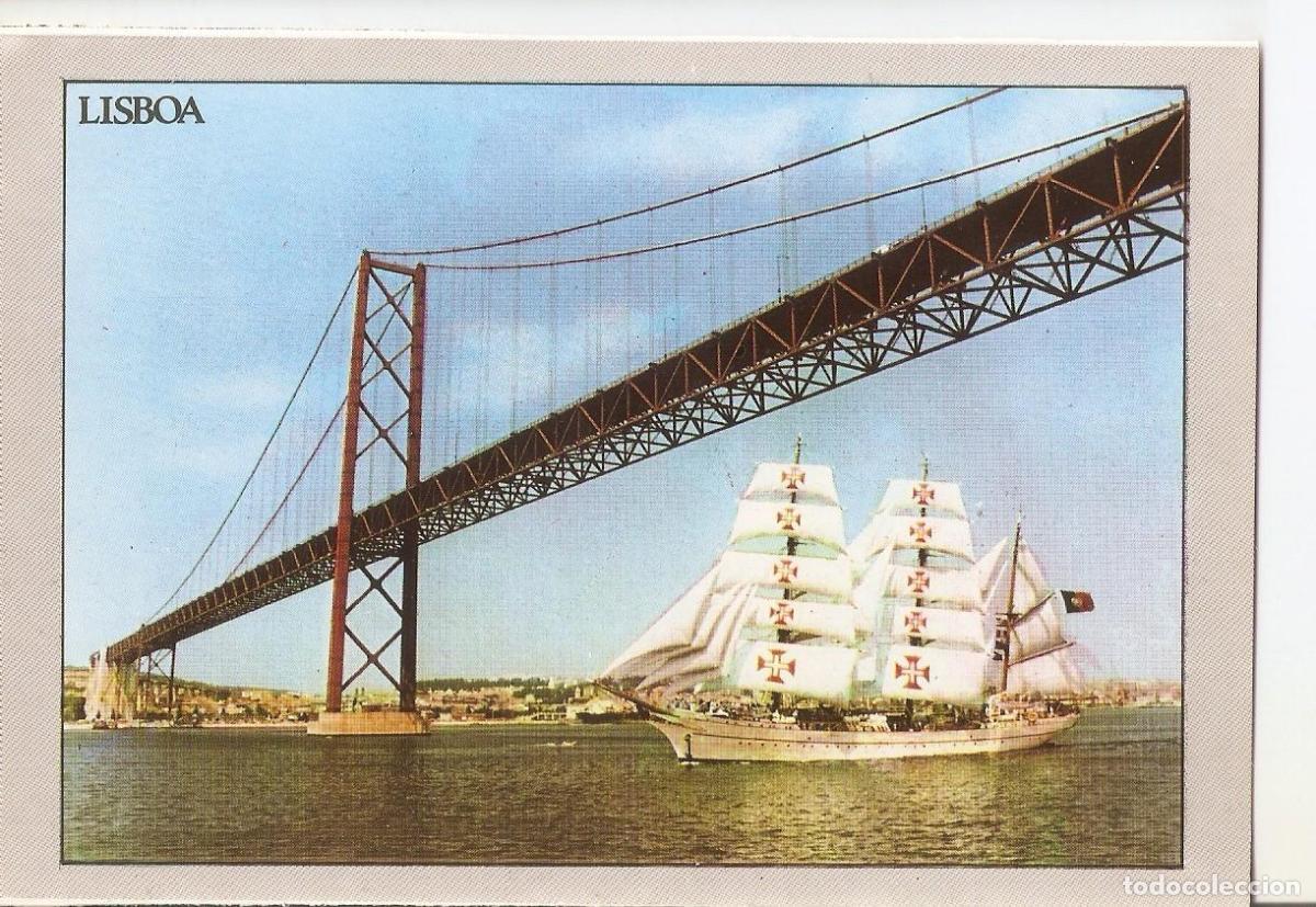 Postkarten: Postal 038637 : Lisboa - Portugal. Ponte sobre o Tejo - Varios