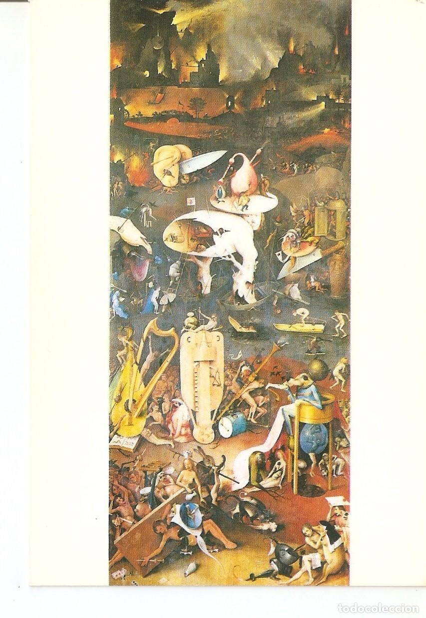 Postkarten: Postal 037612 : El Bosco. El jardin de las delicias. El infierno. Museo del Prado Madrid - Varios