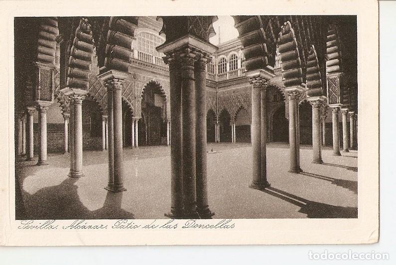 Postkarten: Postal 027500 : Sevilla, Alzazar. Patio de las Doncellas - Varios