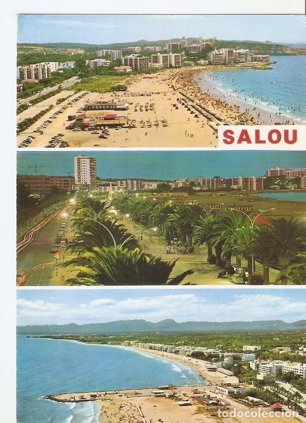 Postkarten: Postal 045163 : Costa Dorada. Tarragona. Salou playa - Varios