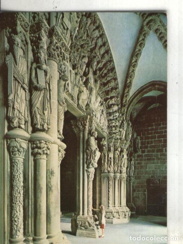 Cartes Postales: Postal 4077 : Santiago Compostela: Catedral: Portico de la Gloria - Varios