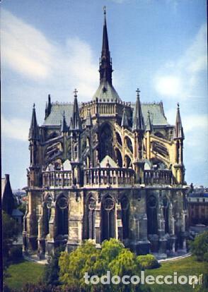 Postkarten: POSTAL 57684: Reims (Marne) Chevet de la Cathedrale (Marne) - Varios