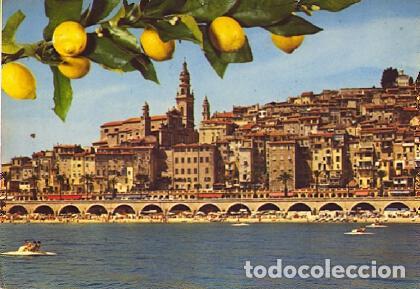Postkarten: POSTAL 56149: Menton vue pittoresque sur le Vieux Menton - Varios