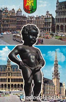 Postkarten: POSTAL 57832: Souvenir de Bruxelles Manneken-Pis - Varios