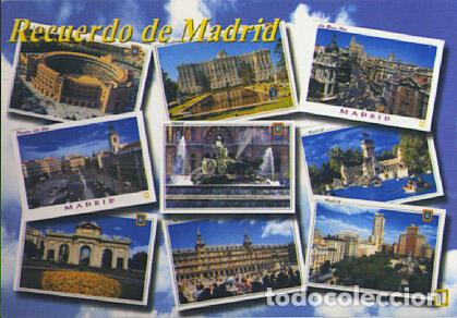 Postcards: POSTAL 56268: Recuerdo de Madrid diversos aspectos - Varios