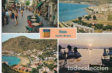 Postales: POSTAL 58124: Rosas (Costa Brava) - Varios - Foto 1