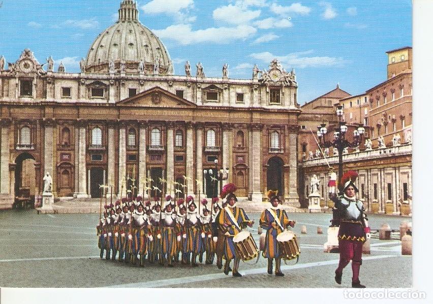 Postales: Postal 032770 : Roma S Pietro - Guardia Svizzera in uniforme di gala - Varios