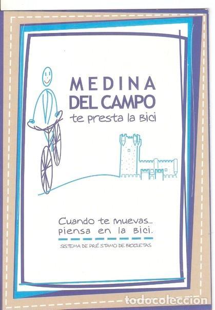 Postales: Postal 047424 : Sistema de prestamo de bicicletas. Medina del campo te presta la bici - Varios