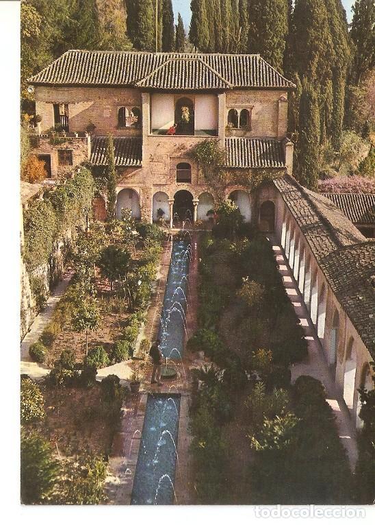 Postkarten: Postal 049925 : Granada (Generalife). Patio de la Acequia - Varios