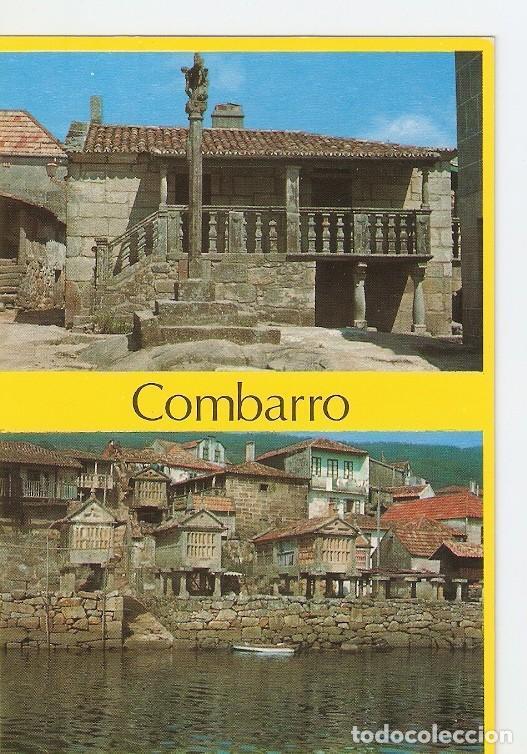 Cartoline: Postal 020590 : Plaza San Roque y Horreos sobre el mar - Combarro - Varios
