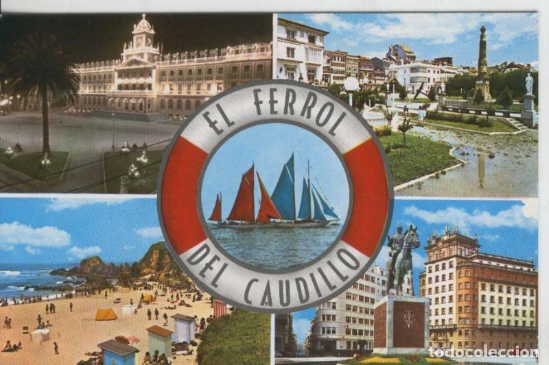 Postales: Postal 008417: El Ferrol del Caudillo, vistas varias - Varios