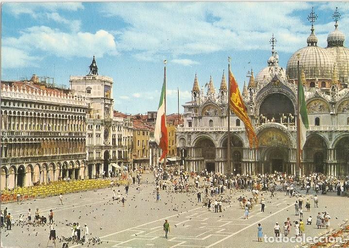 Cartoline: Postal 020354 : Place S. Marc - Venezia - Varios