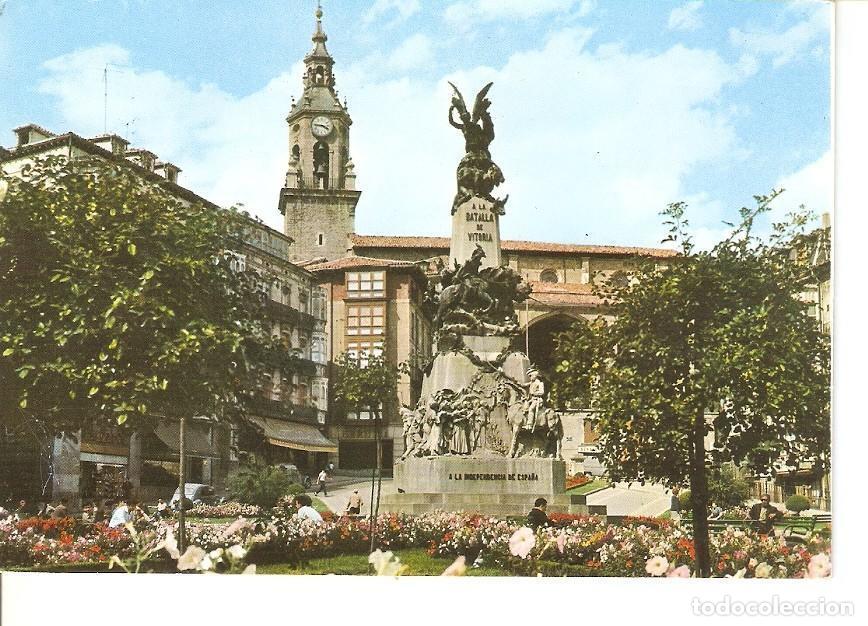 Postkarten: Postal 037019 : Vitoria. Plaza de la Virgen Blanca - Varios