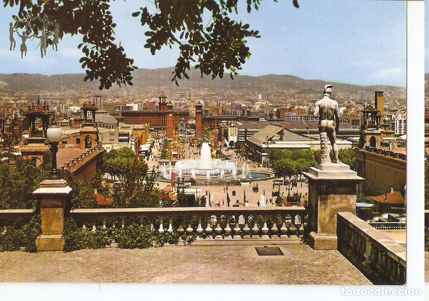 Postkarten: Postal 044539 : Barcelona. Feria de Muestras y Plaza de Espa&ntilde;a - Varios