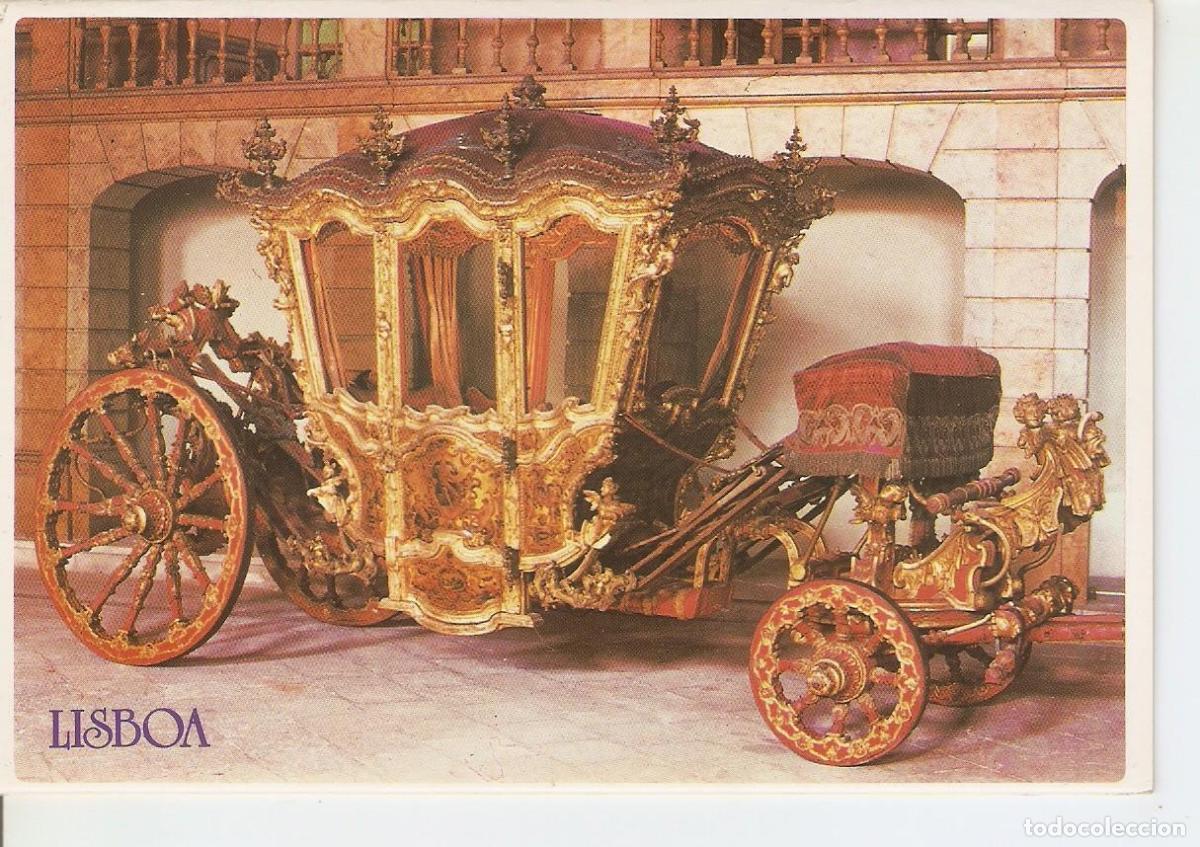 Postkarten: Postal 038639 : Lisboa - Portugal. Museu Nacional dos Coches - Varios