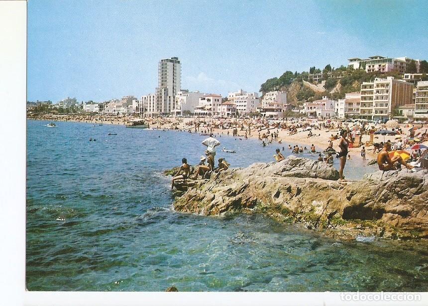 Postales: Postal 029248 : Costa Brava, Lloret de Mar, la playa - Varios