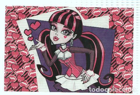 Postales: Photocards: MONSTER HIGH, Numero 024: Draculaura (Panini 2011) - Mattel
