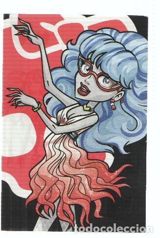 Postales: Photocards: MONSTER HIGH, Numero 051: Ghoulia Yelps (Panini 2011) - Mattel