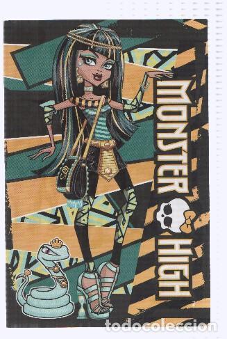 Cartes Postales: Photocards: MONSTER HIGH, Numero 012: Cleo de Nile (Panini 2011) - Mattel