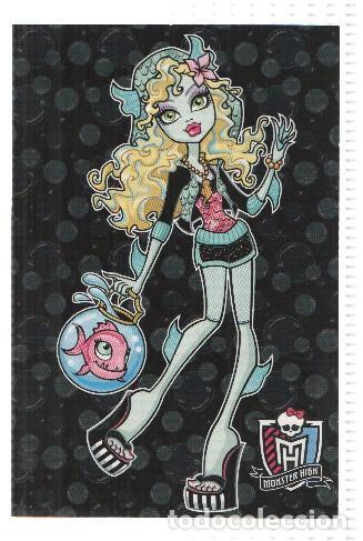 Postales: Photocards: MONSTER HIGH, Numero 042: Lagoona Blue (Panini 2011) - Mattel