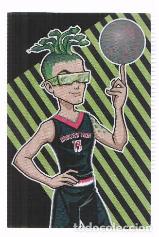 Postales: Photocards: MONSTER HIGH, Numero 060: Deuce Gorgon (Panini 2011) - Mattel
