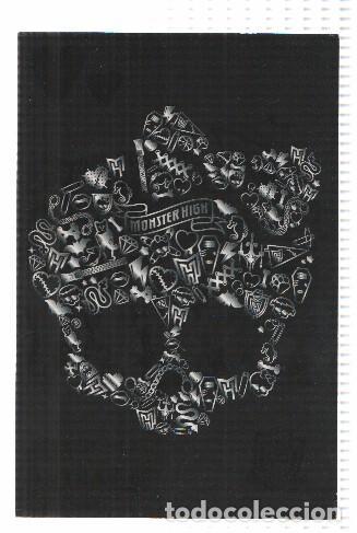 Postales: Photocards: MONSTER HIGH, Numero 105: Calavare Blanca Logo, Monster High (Panini 2011) - Mattel
