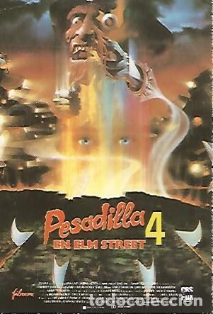 Postales: POSTAL A0047 PUBLICITARIA : Pesadilla en Elm Street 4 - Varios
