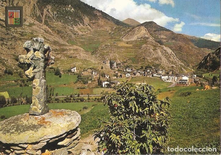 Postkarten: Postal 048757 : Valls dAndorra. Canillo. Vista general i la Creu de les Set Banyes - Varios