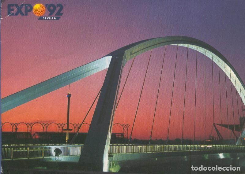 Postcards: Postal 014775: Puente de la barqueta en Sevilla - Varios