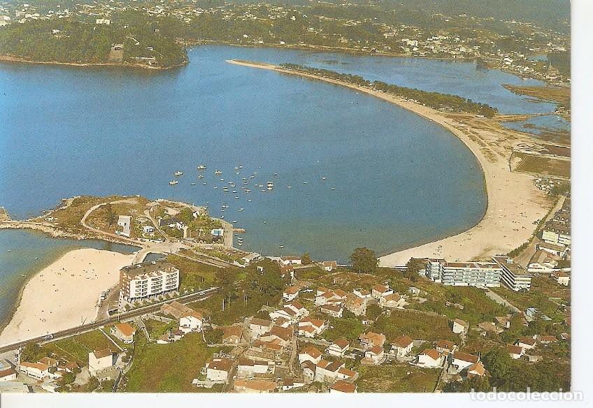 Postkarten: Postal 046519 : Bayona la Real (Pontevedra). Vista aerea de la playa de Ladeira - Varios