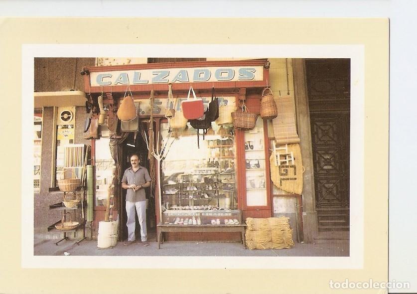 Cartoline: Postal 023317 : Casco antiguo, Zaragoza, tienda Calzados - Varios