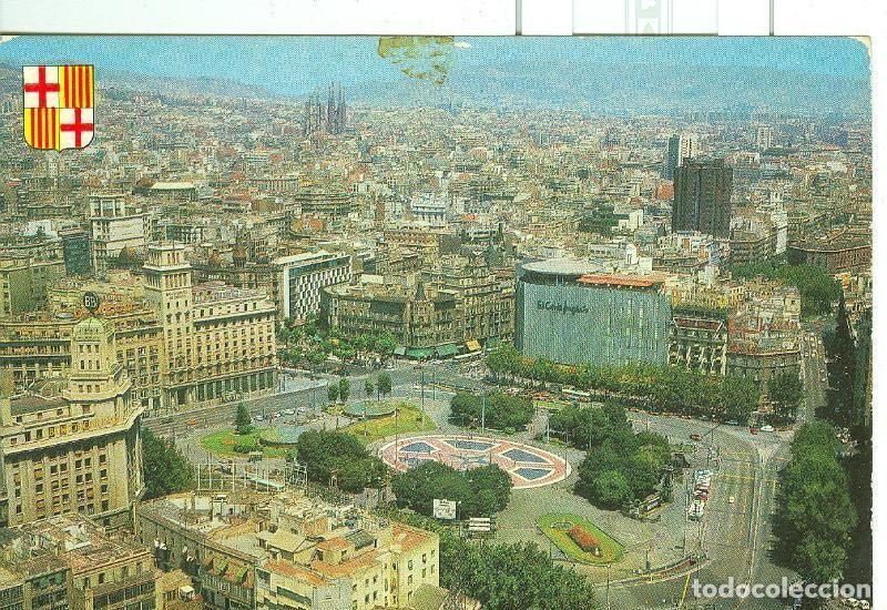 Postcards: Postal 006416 : Plaza de Catalu&ntilde;a, Barcelona - Varios