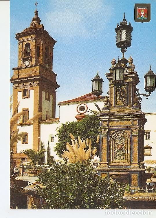 Postais: Postal 050473 : Algeciras (Cadiz). Plaza Generalisimo. Torre de la Iglesia de Nuestra Se&ntilde;ora de la P