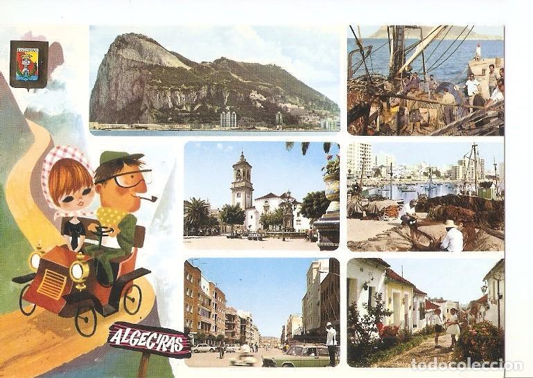 Postales: Postal 050468 : Algeciras (Cadiz). Diversos aspectos - Varios
