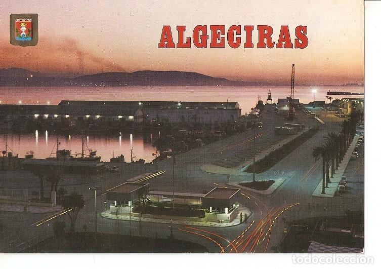 Postais: Postal 050478 : Algeciras (Cadiz). Vista nocturna del puerto - Varios