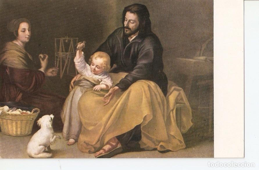 Postales: Postal 032322 : Museo del Prado Murillo. La Sagrada Familia del Pajarito - Varios