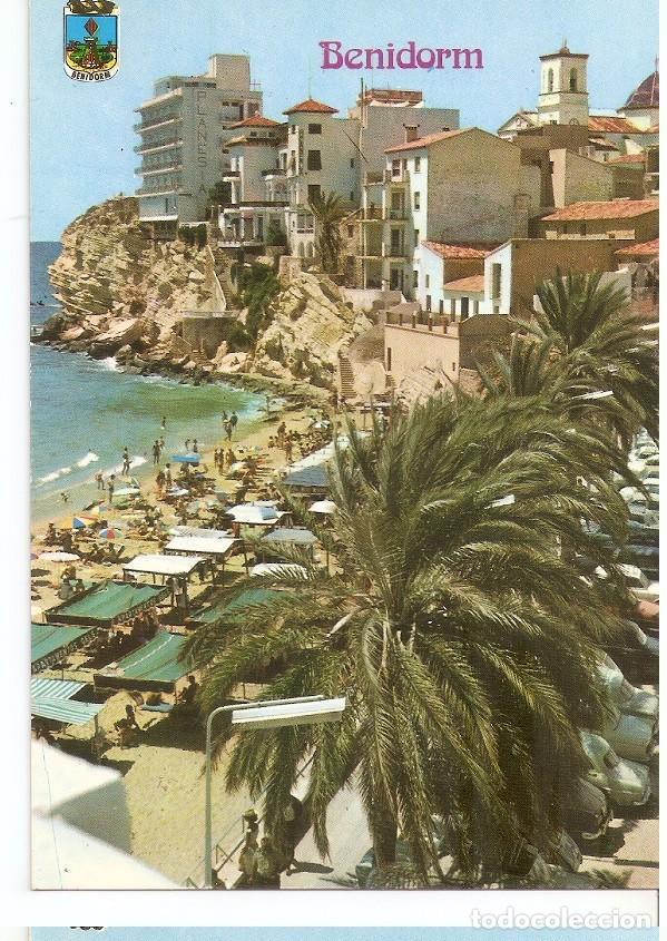 Postales: Postal 045452 : Benidorm (Alicante). Vista del Castillo - Varios