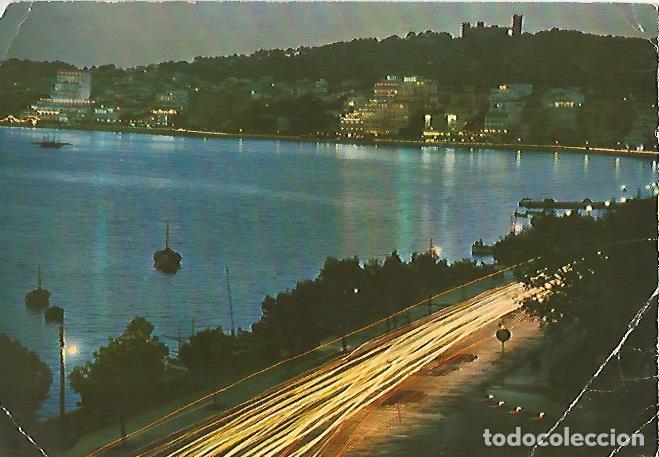 Postkarten: POSTAL A0229: Palma de Mallorca. Vista nocturna - Varios