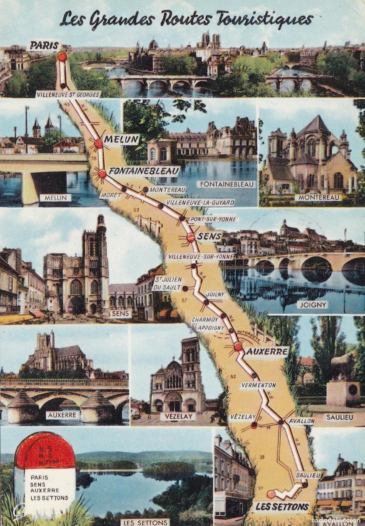 Postales: POSTAL 18912: Paris - Les Settons - Varios - Foto 1