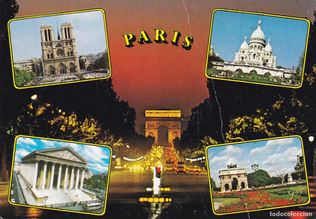 Postales: POSTAL 18972: Paris - Varios - Foto 1