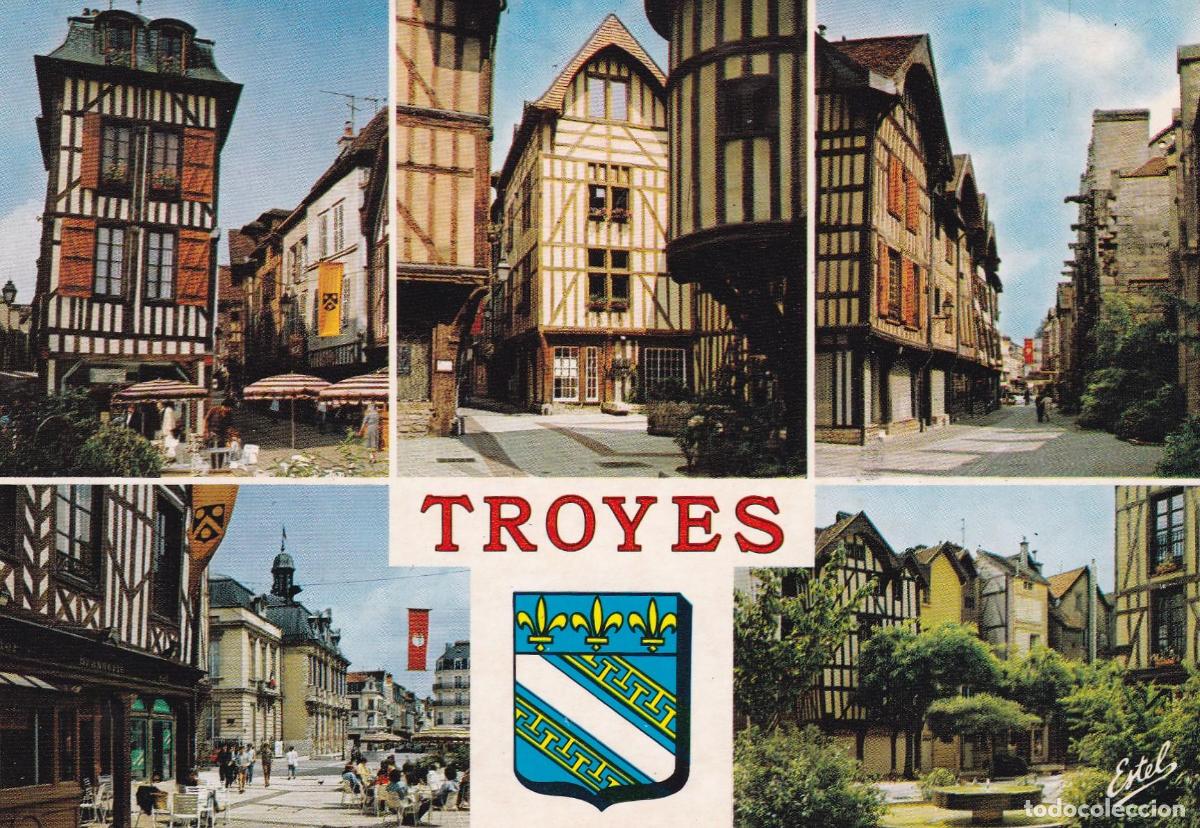 Postcards: POSTAL 19038: Troyes - Varios