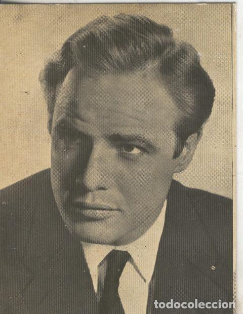 Postales: Postal Foto 0012 : Revista Florita numerada 11: Marlon Brando - Varios