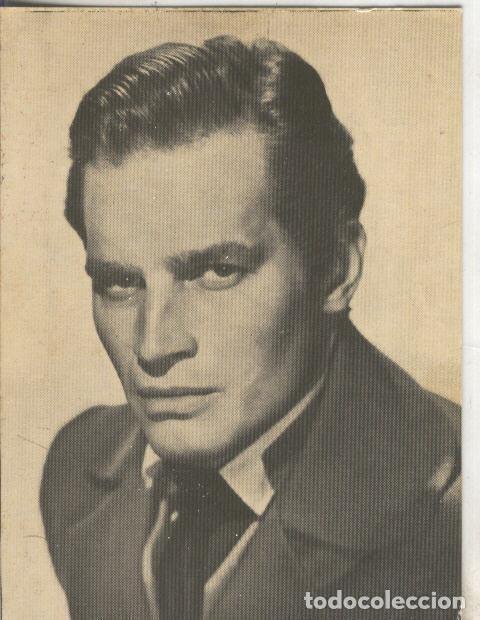 Postcards: Postal Foto 0013 : Revista Florita numerada 03: Charlton Heston - Varios