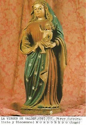 Cartoline: Postal 53657: LA VIRGEN DE VLADEFLORES. Mondo&ntilde;edo Lugo - Varios