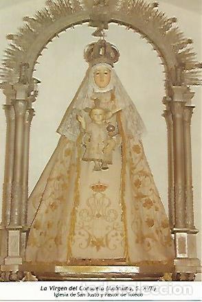 Postales: POSTAL 54360: Virgen del Consuelo (siglo XVII). Toledo - Varios