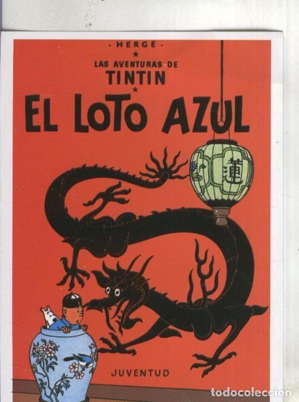 Postales: Postal / Recorte propaganda 002313: Tintin: El loto azul - Varios