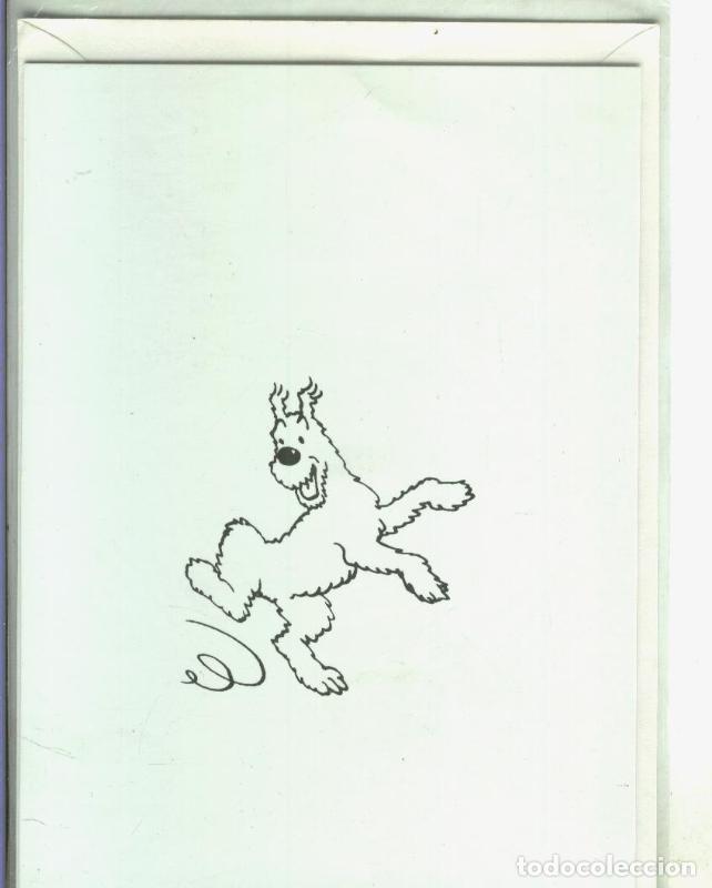 Postales: Postal 000290: Tintin: Milu Bailando - Varios