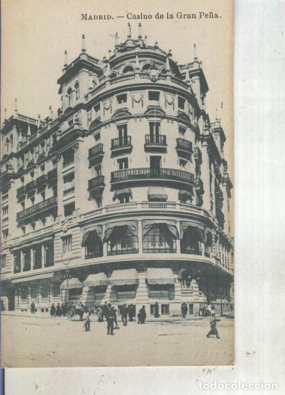 Postkarten: Postal 012934: Madrid, casino de la gran pe&ntilde;a - Varios