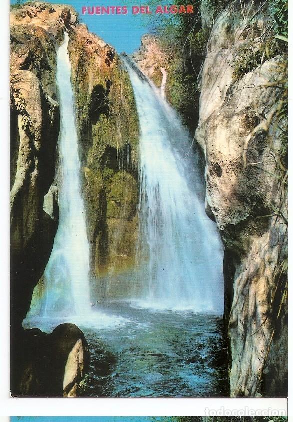 Postcards: Postal 045404 : Callosa de Ensarria (Alicante). Rio Algar - Cascadas Toll de la Caldera - Varios